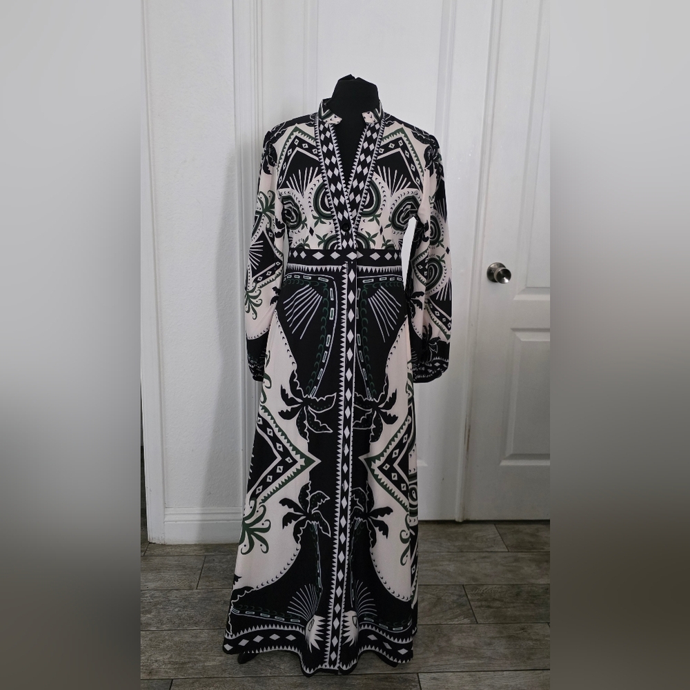Mystic Scarf Maxi Dress
